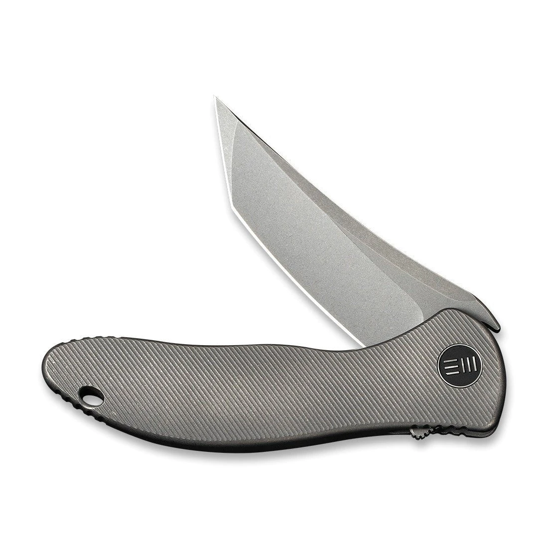WEKNIFE Mini Synergy Flipper Knife Titanium Integral Handle (2.93" CPM 20CV Blade) 2012A 6 WEKNIFE Mini Synergy Flipper Knife Titanium Integral Handle (2.93" CPM 20CV Blade) 2012A - Image 4