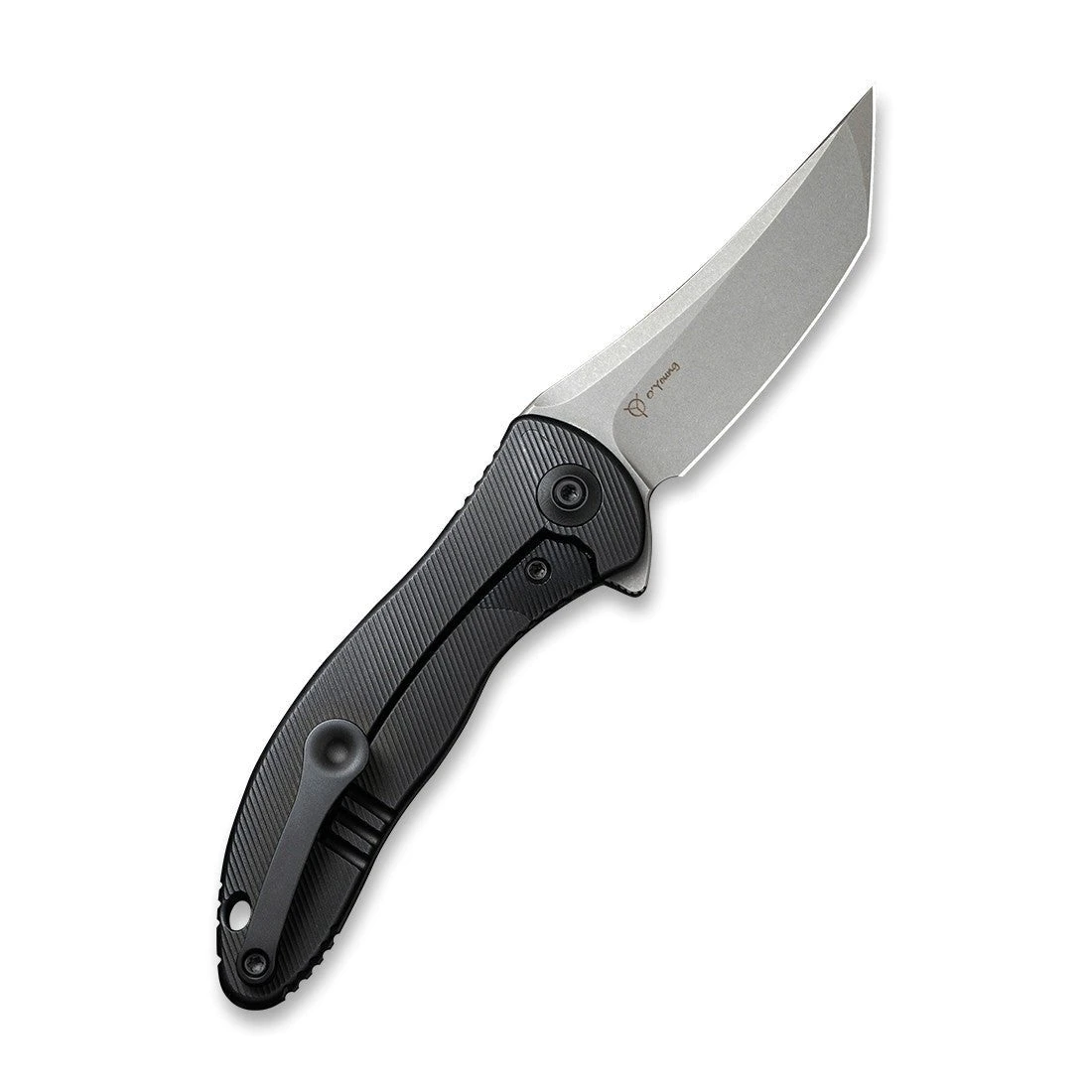 WEKNIFE Mini Synergy Flipper Knife Titanium Integral Handle (2.93" CPM 20CV Blade) 2012B 4 WEKNIFE Mini Synergy Flipper Knife Titanium Integral Handle (2.93" CPM 20CV Blade) 2012B - Image 2