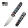 WEKNIFE Navo Flipper Knife Carbon Fiber & Titanium Handle (3.25" CPM 20CV Blade) WE22026-4 1 WEKNIFE Navo Flipper Knife Carbon Fiber & Titanium Handle (3.25" CPM 20CV Blade) WE22026-4 -We Knife weknife navo flipper knife nebula fat carbon fiber handle black titanium liner 325 hand rubbed satin cpm 20cv blade we22026 4 293175
