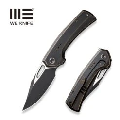 New Release 3 WEKNIFE Nefaris Flipper Knife Titanium Handle (3.48" CPM 20CV Blade) WE22040D-3