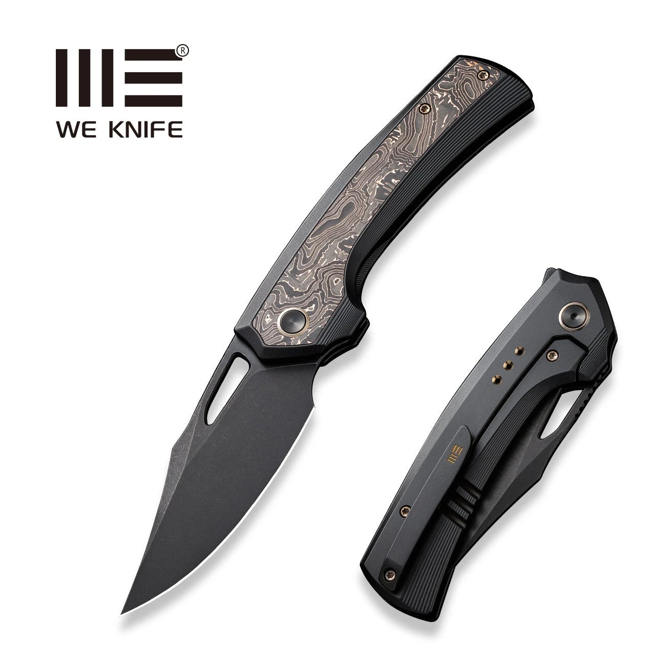WEKNIFE Nefaris Flipper Knife Titanium Handle (3.48" CPM 20CV Blade) WE22040F-1 3 WEKNIFE Nefaris Flipper Knife Titanium Handle (3.48" CPM 20CV Blade) WE22040F-1