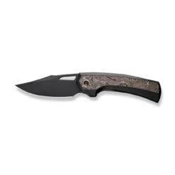 WEKNIFE Nefaris Flipper Knife Titanium Handle (3.48" CPM 20CV Blade) WE22040F-1 15 WEKNIFE Nefaris Flipper Knife Titanium Handle (3.48" CPM 20CV Blade) WE22040F-1 -We Knife weknife nefaris button lock knife bronze black titanium handle 348 black stonewashed cpm 20cv blade satin flat we22040f 1 203455