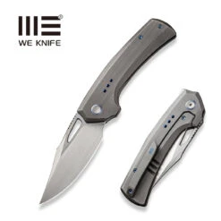 WEKNIFE Nefaris Flipper Knife Titanium Handle (3.48" CPM 20CV Blade) WE22040D-1