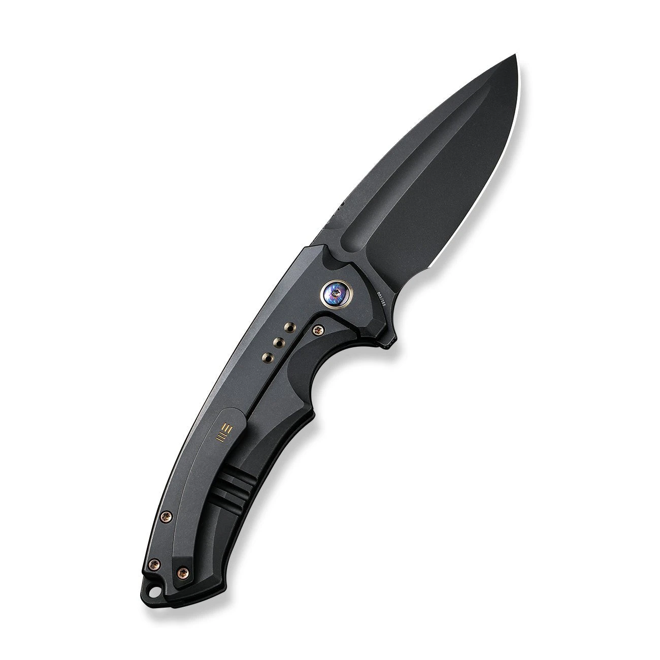 WEKNIFE Nexusia Flipper Knife Titanium Handle (3.48" CPM 20CV Blade) WE22044-1 4 WEKNIFE Nexusia Flipper Knife Titanium Handle (3.48" CPM 20CV Blade) WE22044-1 - Image 2