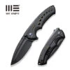 WEKNIFE Nexusia Flipper Knife Titanium Handle (3.48" CPM 20CV Blade) WE22044-1 2 WEKNIFE Nexusia Flipper Knife Titanium Handle (3.48" CPM 20CV Blade) WE22044-1 -We Knife weknife nexusia flipper knife black titanium handle 348 black stonewashed cpm 20cv blade we22044 1 452089
