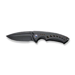 WEKNIFE Nexusia Flipper Knife Titanium Handle (3.48" CPM 20CV Blade) WE22044-1 15 WEKNIFE Nexusia Flipper Knife Titanium Handle (3.48" CPM 20CV Blade) WE22044-1 -We Knife weknife nexusia flipper knife black titanium handle 348 black stonewashed cpm 20cv blade we22044 1 610409