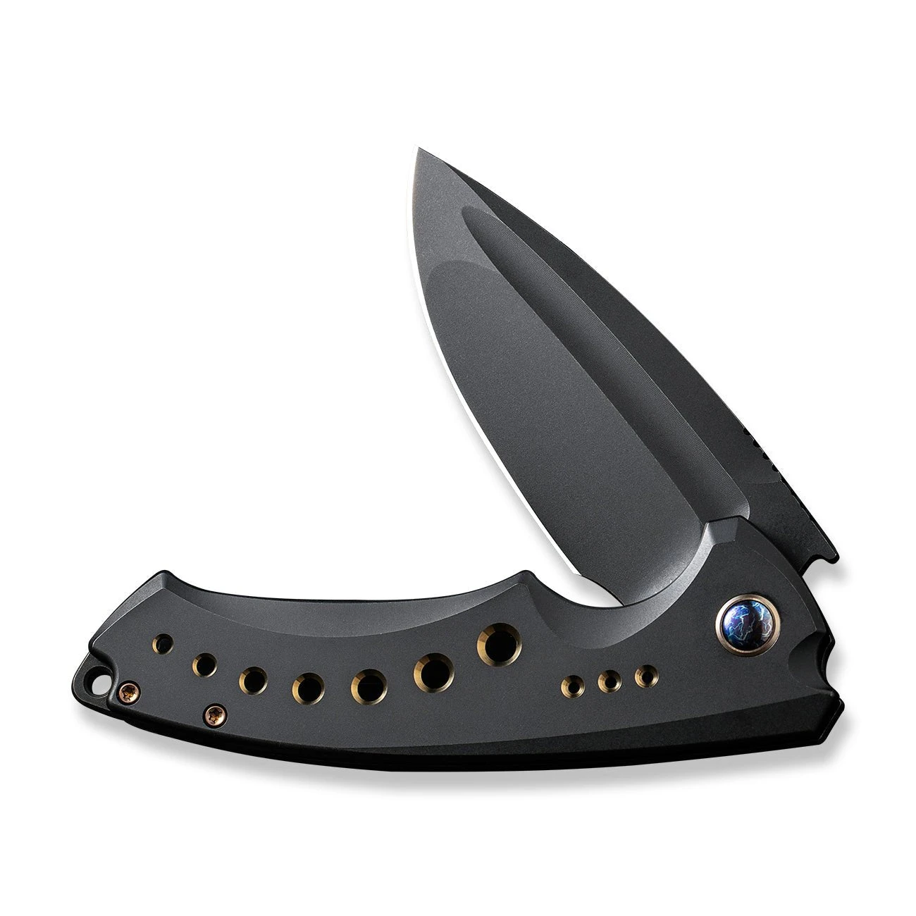WEKNIFE Nexusia Flipper Knife Titanium Handle (3.48" CPM 20CV Blade) WE22044-1 7 WEKNIFE Nexusia Flipper Knife Titanium Handle (3.48" CPM 20CV Blade) WE22044-1 - Image 5