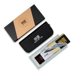 WEKNIFE Nexusia Flipper Knife Titanium Handle (3.48" CPM 20CV Blade) WE22044-1 21 WEKNIFE Nexusia Flipper Knife Titanium Handle (3.48" CPM 20CV Blade) WE22044-1 -We Knife weknife nexusia flipper knife black titanium handle 348 black stonewashed cpm 20cv blade we22044 1 756691