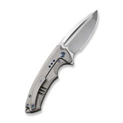 New Release -We Knife weknife nexusia flipper knife gray titanium handle 348 hand polished satin cpm 20cv blade we22044 2 267371
