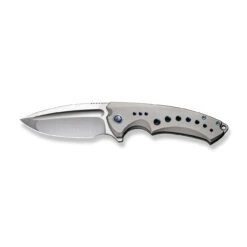 WEKNIFE Nexusia Flipper Knife Titanium Handle (3.48" CPM 20CV Blade) WE22044-2 15 WEKNIFE Nexusia Flipper Knife Titanium Handle (3.48" CPM 20CV Blade) WE22044-2 -We Knife weknife nexusia flipper knife gray titanium handle 348 hand polished satin cpm 20cv blade we22044 2 443712
