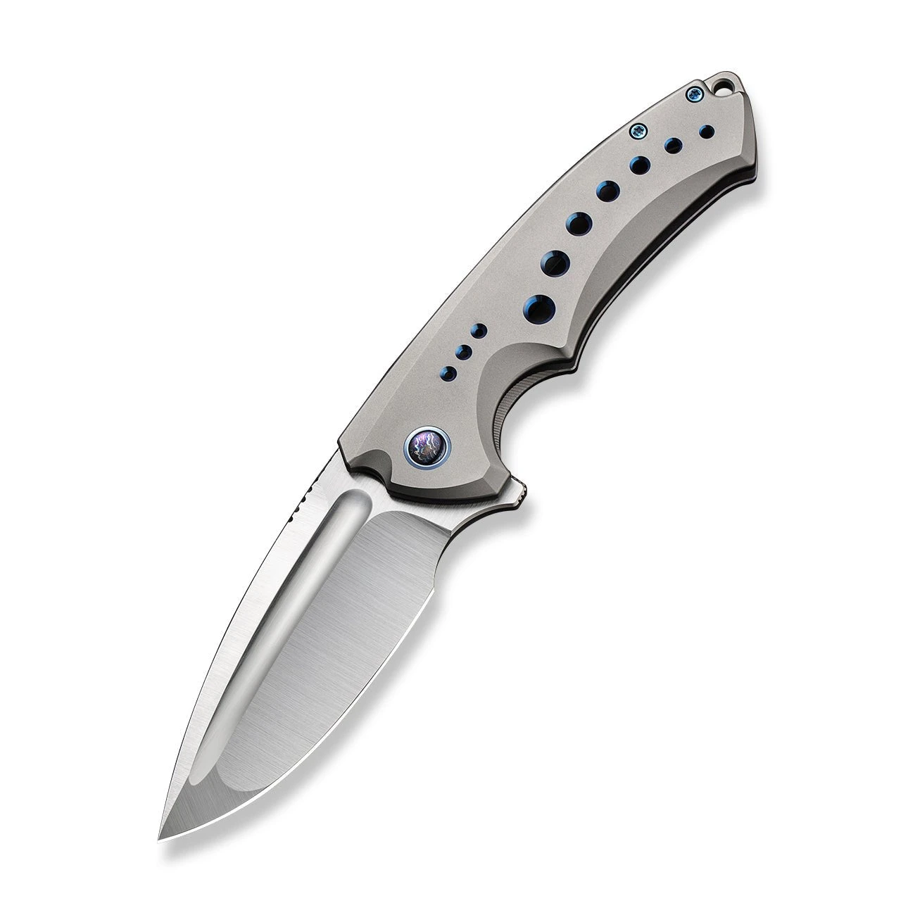 WEKNIFE Nexusia Flipper Knife Titanium Handle (3.48" CPM 20CV Blade) WE22044-2 5 WEKNIFE Nexusia Flipper Knife Titanium Handle (3.48" CPM 20CV Blade) WE22044-2 - Image 3