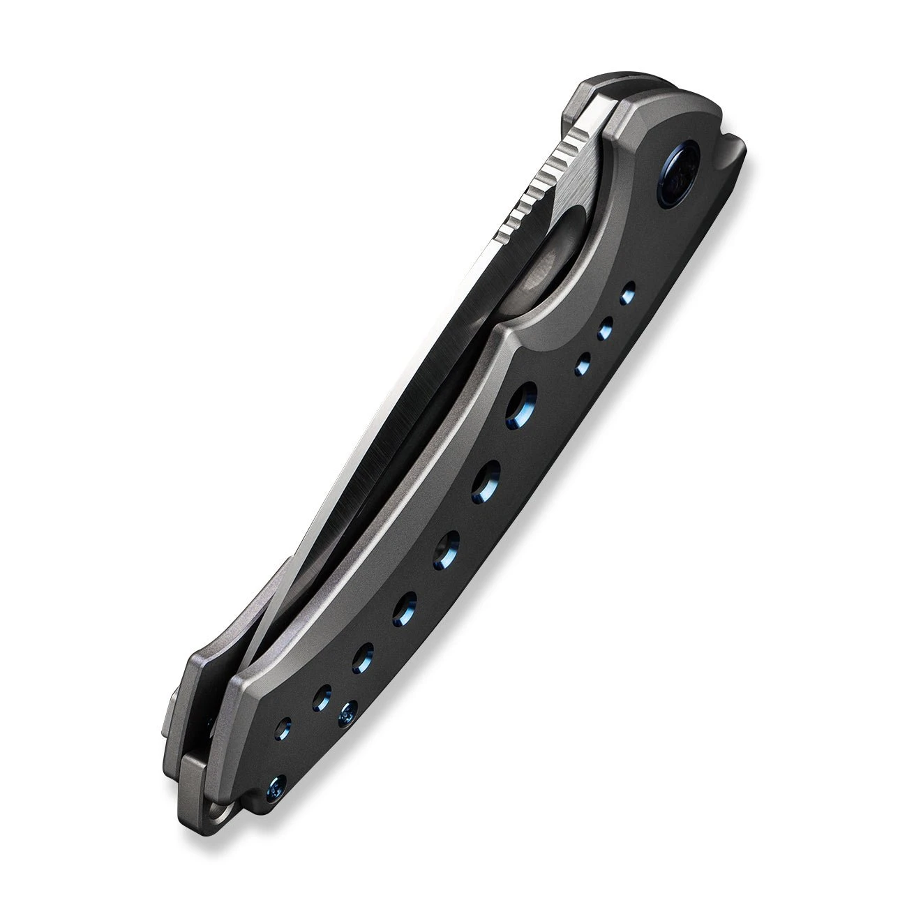WEKNIFE Nexusia Flipper Knife Titanium Handle (3.48" CPM 20CV Blade) WE22044-2 10 WEKNIFE Nexusia Flipper Knife Titanium Handle (3.48" CPM 20CV Blade) WE22044-2 - Image 8
