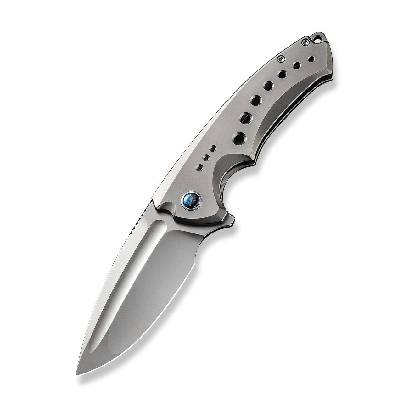 WEKNIFE Nexusia Flipper Knife Titanium Handle (3.48" CPM 20CV Blade) WE22044-4 5 WEKNIFE Nexusia Flipper Knife Titanium Handle (3.48" CPM 20CV Blade) WE22044-4 - Image 3