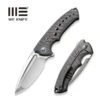 WEKNIFE Nexusia Flipper Knife Titanium Handle (3.48" CPM 20CV Blade) WE22044-3 2 WEKNIFE Nexusia Flipper Knife Titanium Handle (3.48" CPM 20CV Blade) WE22044-3 -We Knife weknife nexusia flipper knife tiger stripe pattern flamed titanium handle 348 hand polished satin cpm 20cv blade we22044 3 143536
