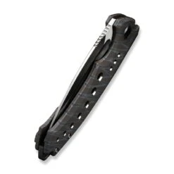 WEKNIFE Nexusia Flipper Knife Titanium Handle (3.48" CPM 20CV Blade) WE22044-3 19 WEKNIFE Nexusia Flipper Knife Titanium Handle (3.48" CPM 20CV Blade) WE22044-3 -We Knife weknife nexusia flipper knife tiger stripe pattern flamed titanium handle 348 hand polished satin cpm 20cv blade we22044 3 606032