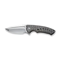 WEKNIFE Nexusia Flipper Knife Titanium Handle (3.48" CPM 20CV Blade) WE22044-3 15 WEKNIFE Nexusia Flipper Knife Titanium Handle (3.48" CPM 20CV Blade) WE22044-3 -We Knife weknife nexusia flipper knife tiger stripe pattern flamed titanium handle 348 hand polished satin cpm 20cv blade we22044 3 697423