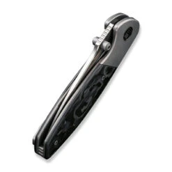 WEKNIFE Nitro Mini Flipper & Thumb Stud Knife Titanium Handle With Carbon Fiber Inlay (3.13" CPM 20CV Blade) WE22015-1 -We Knife weknife nitro mini flipper thumb stud knife titanium handle with carbon fiber inlay 313 cpm 20cv blade we22015 1 329156