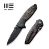 WEKNIFE Nitro Mini Flipper & Thumb Stud Knife Titanium Handle With Carbon Fiber Inlay (3.13" CPM 20CV Blade) WE22015-2 -We Knife weknife nitro mini flipper thumb stud knife titanium handle with carbon fiber inlay 313 cpm 20cv blade we22015 2 468336