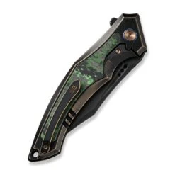WEKNIFE Orpheus Flipper Knife Bronze / Black Titanium Integral Handle With Jungle Wear Fat Carbon Fiber Inlay (3.48" Black Stonewashed CPM 20CV Blade) WE23009-1 18 WEKNIFE Orpheus Flipper Knife Bronze / Black Titanium Integral Handle With Jungle Wear Fat Carbon Fiber Inlay (3.48" Black Stonewashed CPM 20CV Blade) WE23009-1 -We Knife weknife orpheus flipper knife bronze black titanium integral handle with jungle wear fat carbon fiber inlay 348 black stonewashed cpm 20cv blade we23009 1 292933