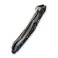 WEKNIFE Orpheus Flipper Knife Gray Titanium Integral Handle With Nebula Fat Carbon Fiber Inlay (3.48" Hand Rubbed Satin CPM 20CV Blade) WE23009-4 19 WEKNIFE Orpheus Flipper Knife Gray Titanium Integral Handle With Nebula Fat Carbon Fiber Inlay (3.48" Hand Rubbed Satin CPM 20CV Blade) WE23009-4 -We Knife weknife orpheus flipper knife gray titanium integral handle with nebula fat carbon fiber inlay 348 hand rubbed satin cpm 20cv blade we23009 4 675617
