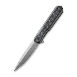 WEKNIFE Peer Flipper Knife Titanium Handle With Carbon Fiber Overlay (3.46" CPM 20CV Blade) 2015C -We Knife weknife peer flipper knife titanium handle with carbon fiber overlay 346 cpm 20cv blade 2015c 506096