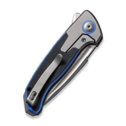 WEKNIFE Press Check Flipper Knife Titanium Handle With G10 Inlay (3.15" CPM 20CV Balde) WE20078B-2 -We Knife weknife press check flipper knife titanium handle with g10 inlay 315 cpm 20cv balde we20078b 2 124717