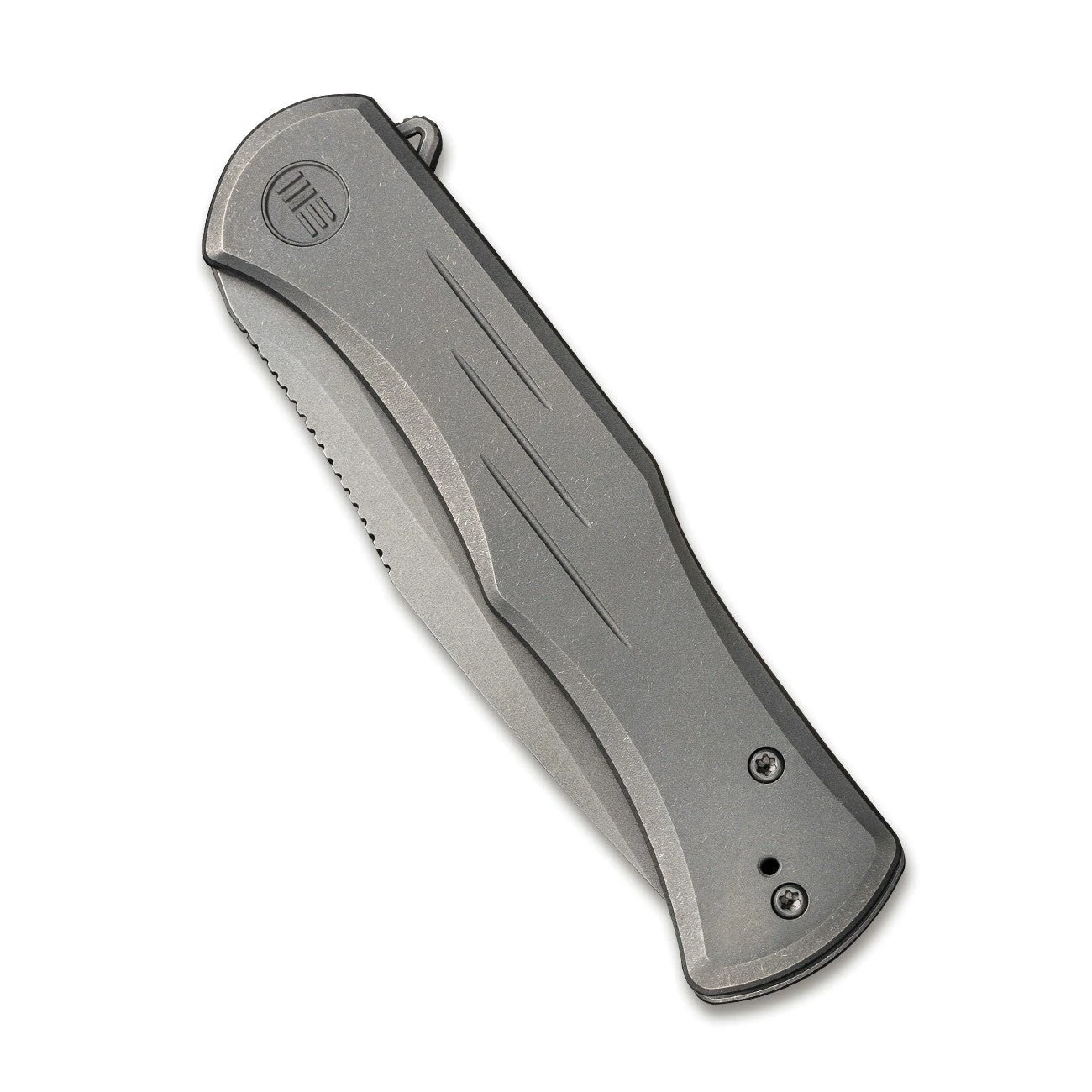 WEKNIFE Primoris Flipper Knife Titanium Handle (3.47" CPM 20CV Blade) WE20047A-1 7 WEKNIFE Primoris Flipper Knife Titanium Handle (3.47" CPM 20CV Blade) WE20047A-1 - Image 5