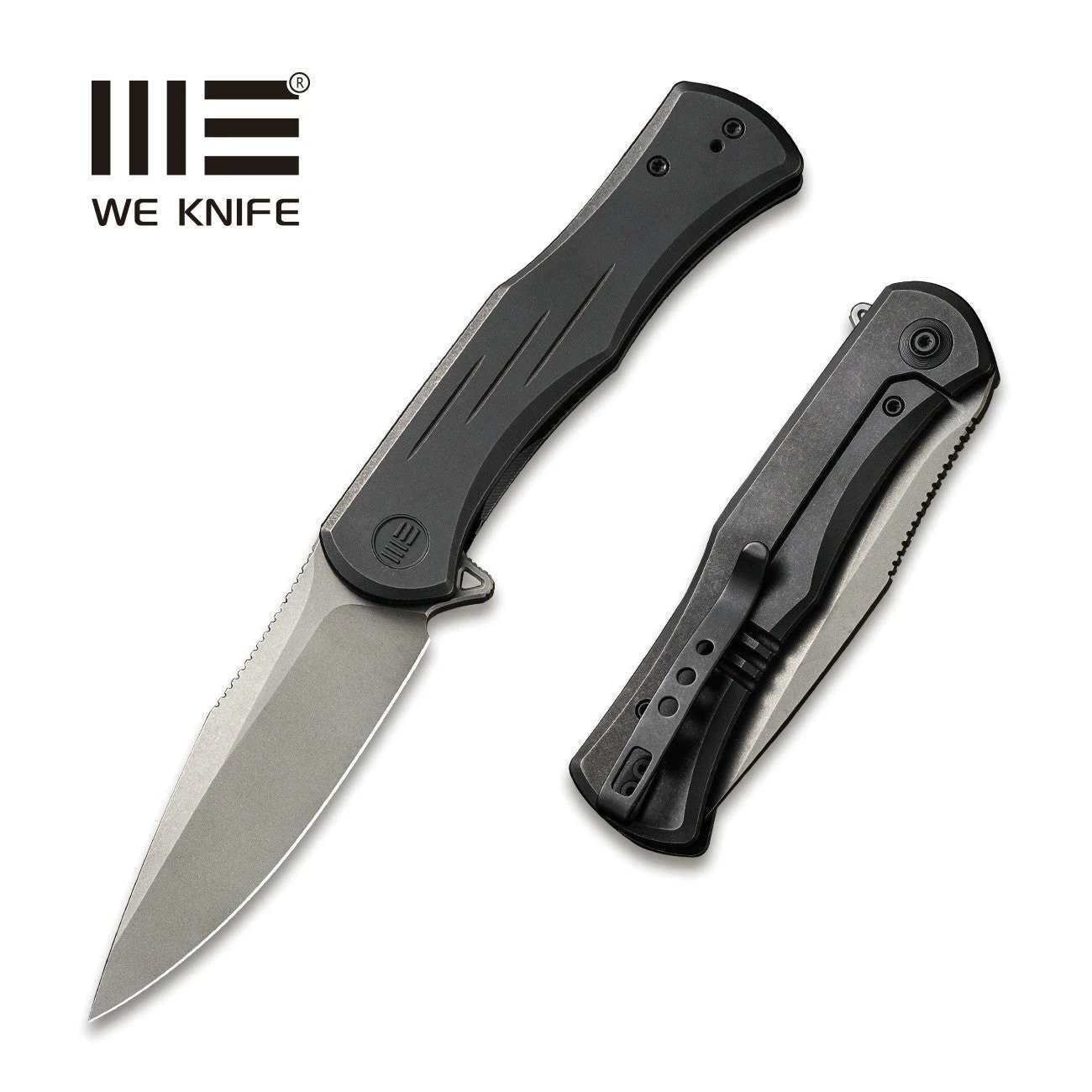 WEKNIFE Primoris Flipper Knife Titanium Handle (3.47" CPM 20CV Blade) WE20047A-2 3 WEKNIFE Primoris Flipper Knife Titanium Handle (3.47" CPM 20CV Blade) WE20047A-2