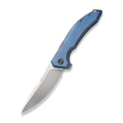 WEKNIFE Quixotic Flipper Knife Titanium Handle (3.45" CPM 20CV Blade) WE21016-3 -We Knife weknife quixotic flipper knife titanium handle 345 cpm 20cv blade we21016 3 857242