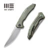 WEKNIFE Quixotic Flipper Knife Titanium Handle (3.45" CPM 20CV Blade) WE21016-4 2 WEKNIFE Quixotic Flipper Knife Titanium Handle (3.45" CPM 20CV Blade) WE21016-4 -We Knife weknife quixotic flipper knife titanium handle 345 cpm 20cv blade we21016 4 242912