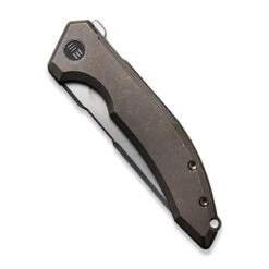 WEKNIFE Quixotic Flipper Knife Titanium Handle (3.45" CPM 20CV Blade) WE21016-5 14 WEKNIFE Quixotic Flipper Knife Titanium Handle (3.45" CPM 20CV Blade) WE21016-5 -We Knife weknife quixotic flipper knife titanium handle 345 cpm 20cv blade we21016 5 327656
