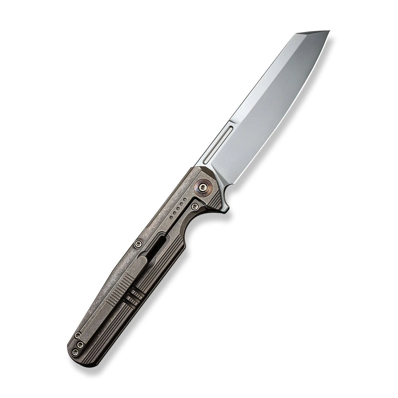 WEKNIFE Reiver Flipper Knife Titanium Handle (3.97" CPM S35VN Blade) WE16020-3 4 WEKNIFE Reiver Flipper Knife Titanium Handle (3.97" CPM S35VN Blade) WE16020-3 - Image 2
