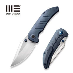 WEKNIFE Riff-Raff Thumb Stud Knife Titanium Handle (3.12" CPM 20CV Blade) WE22020B-2