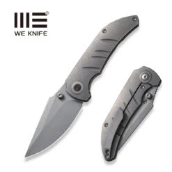 WEKNIFE Riff-Raff Thumb Stud Knife Titanium Handle (3.12" CPM 20CV Blade) WE22020B-3