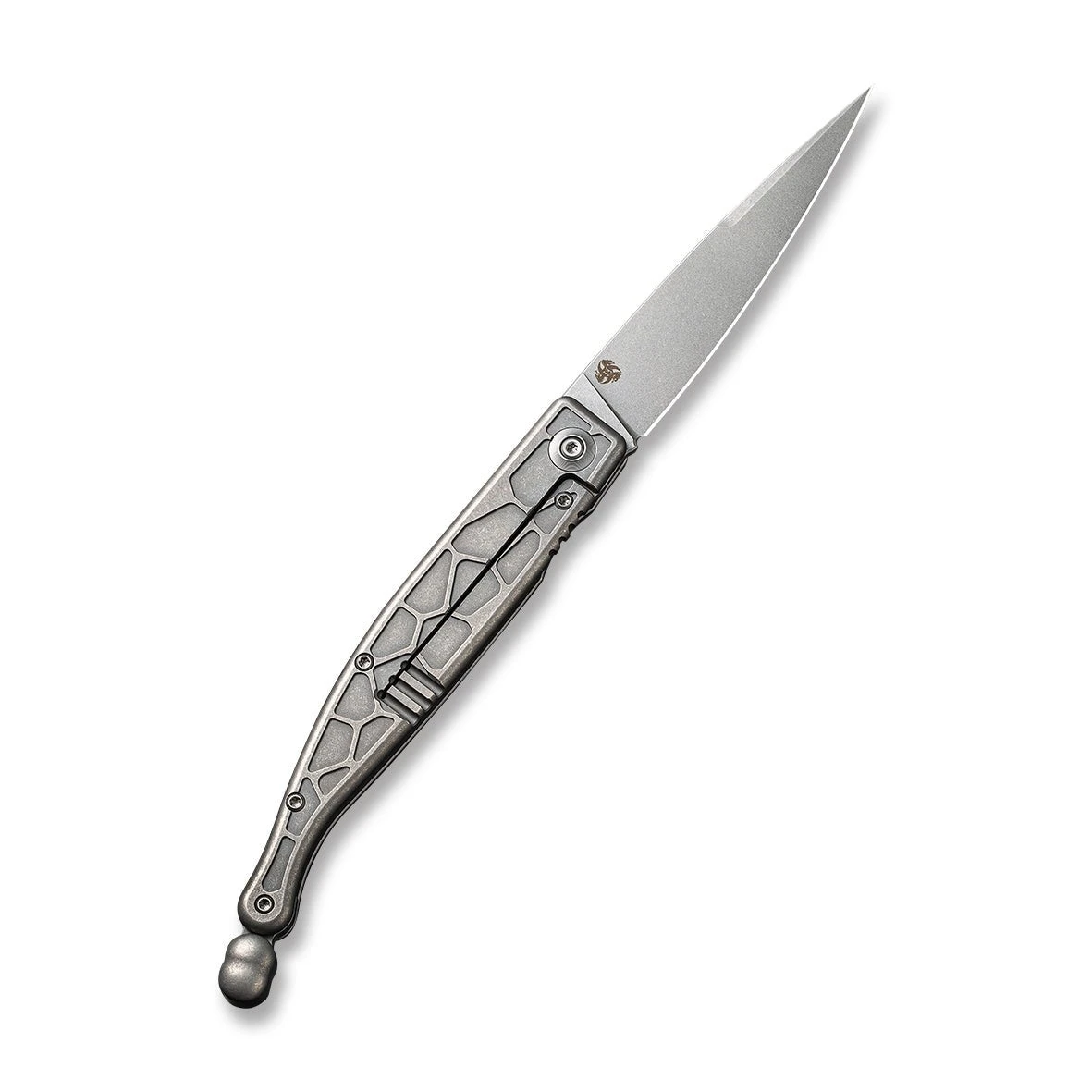 WEKNIFE Roman Front Flipper Knife Titanium Handle(3.95" CPM S35VN Blade) 2008B 4 WEKNIFE Roman Front Flipper Knife Titanium Handle(3.95" CPM S35VN Blade) 2008B - Image 2