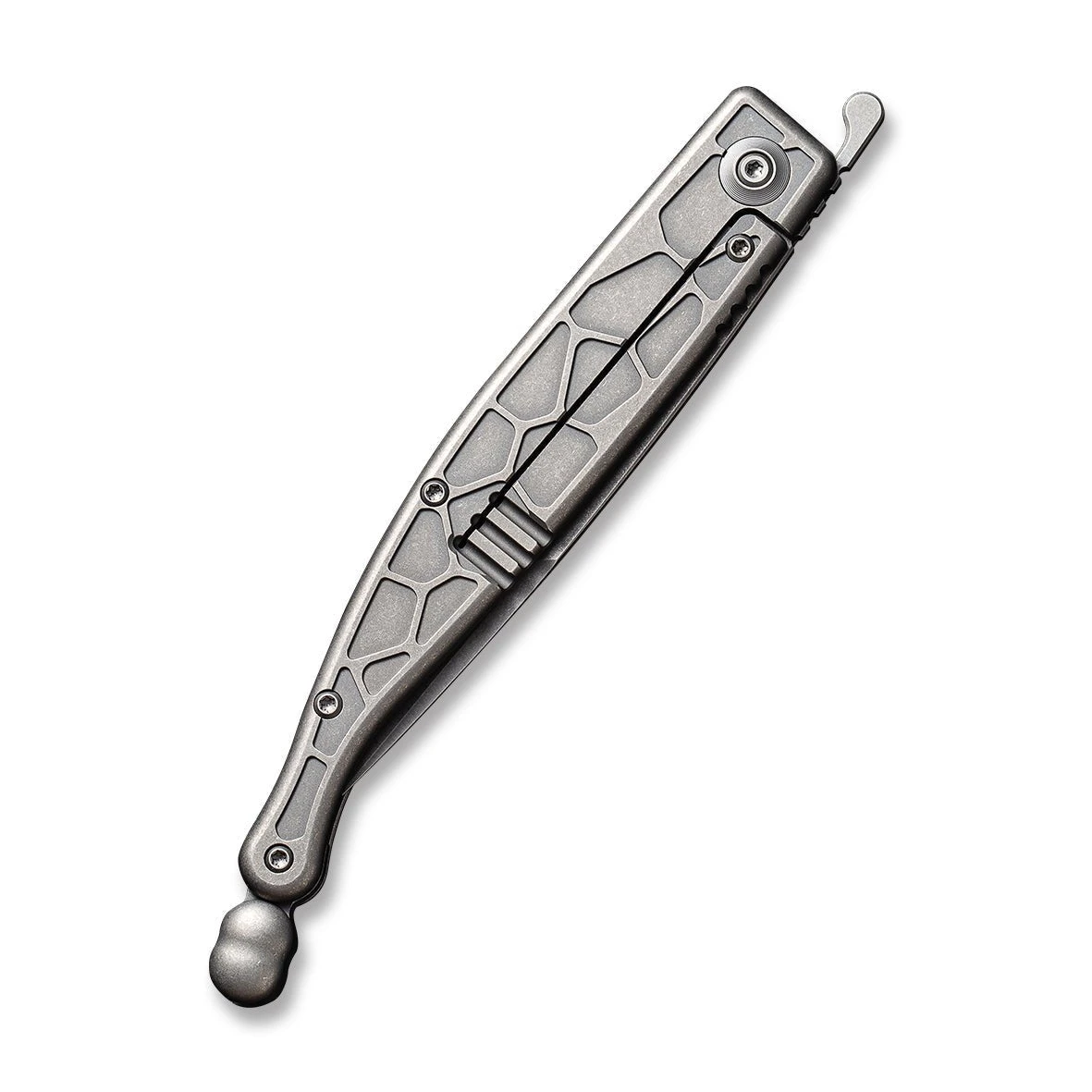 WEKNIFE Roman Front Flipper Knife Titanium Handle(3.95" CPM S35VN Blade) 2008B 8 WEKNIFE Roman Front Flipper Knife Titanium Handle(3.95" CPM S35VN Blade) 2008B - Image 6