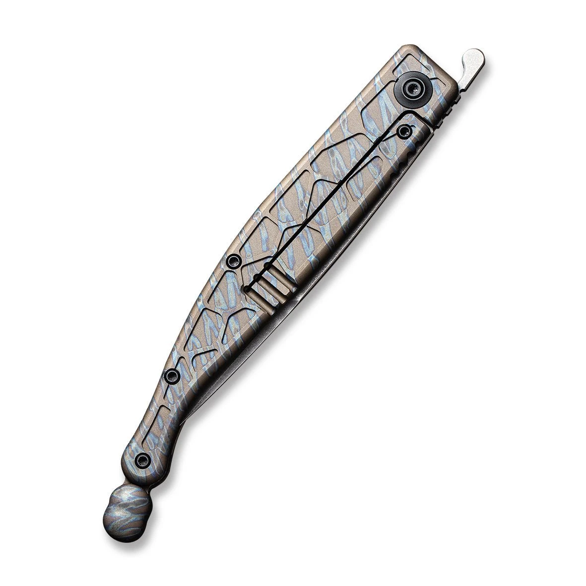 WEKNIFE Roman Front Flipper Knife Titanium Handle(3.95" CPM S35VN Blade) 2008D 8 WEKNIFE Roman Front Flipper Knife Titanium Handle(3.95" CPM S35VN Blade) 2008D - Image 6