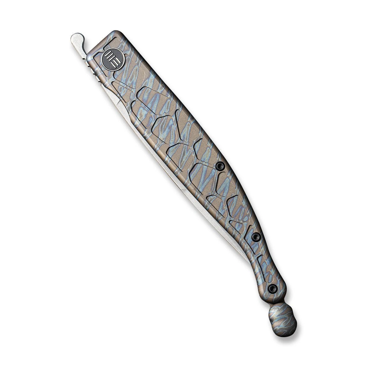 WEKNIFE Roman Front Flipper Knife Titanium Handle(3.95" CPM S35VN Blade) 2008D 7 WEKNIFE Roman Front Flipper Knife Titanium Handle(3.95" CPM S35VN Blade) 2008D - Image 5