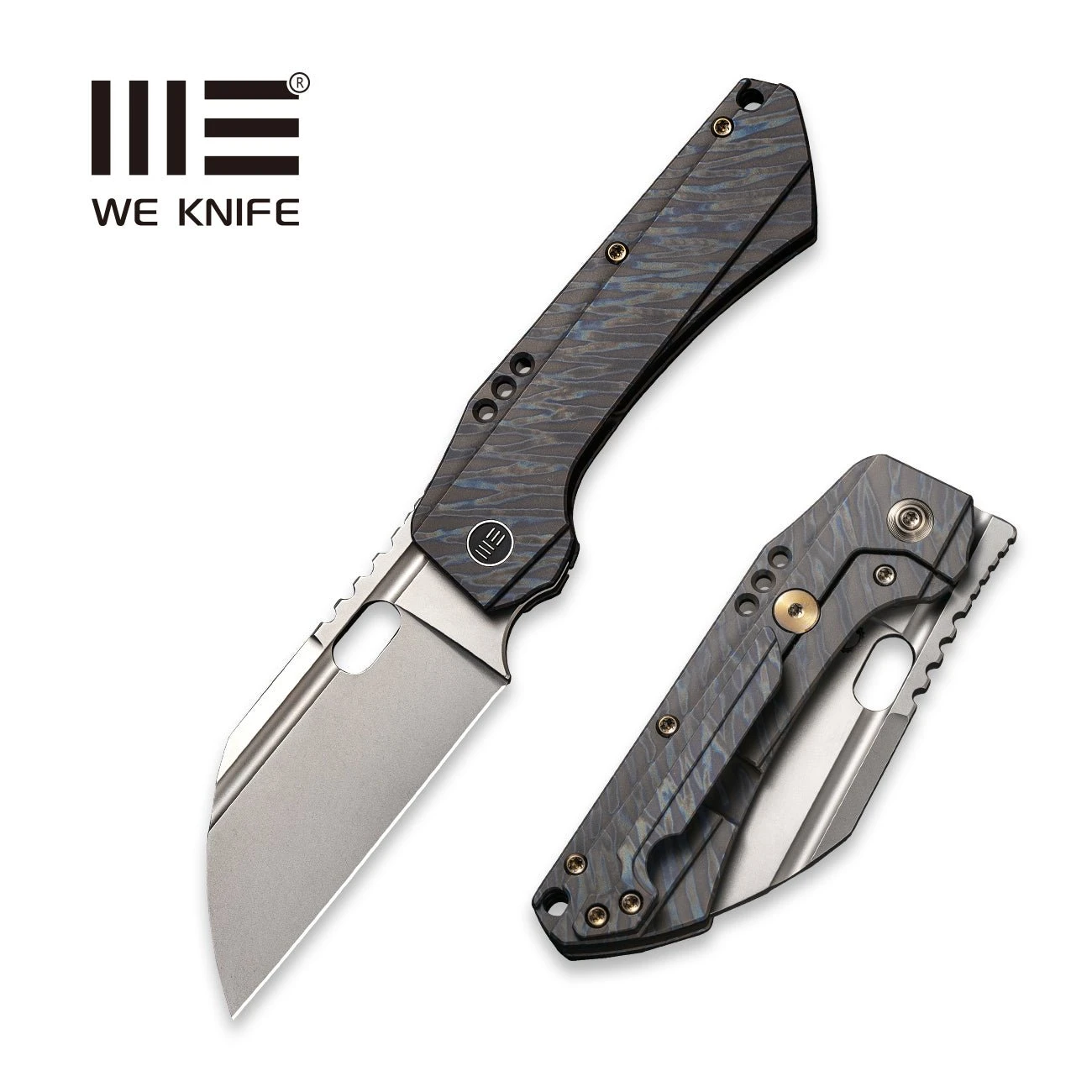 WEKNIFE Roxi 3 Front Flipper Knife Titanium Handle (3.14" CPM S35VN Blade) WE19072-3 3 WEKNIFE Roxi 3 Front Flipper Knife Titanium Handle (3.14" CPM S35VN Blade) WE19072-3