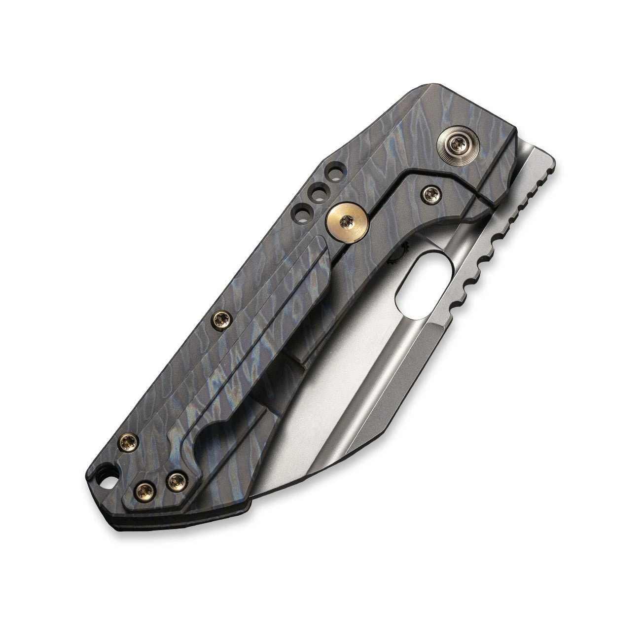 WEKNIFE Roxi 3 Front Flipper Knife Titanium Handle (3.14" CPM S35VN Blade) WE19072-3 8 WEKNIFE Roxi 3 Front Flipper Knife Titanium Handle (3.14" CPM S35VN Blade) WE19072-3 - Image 6