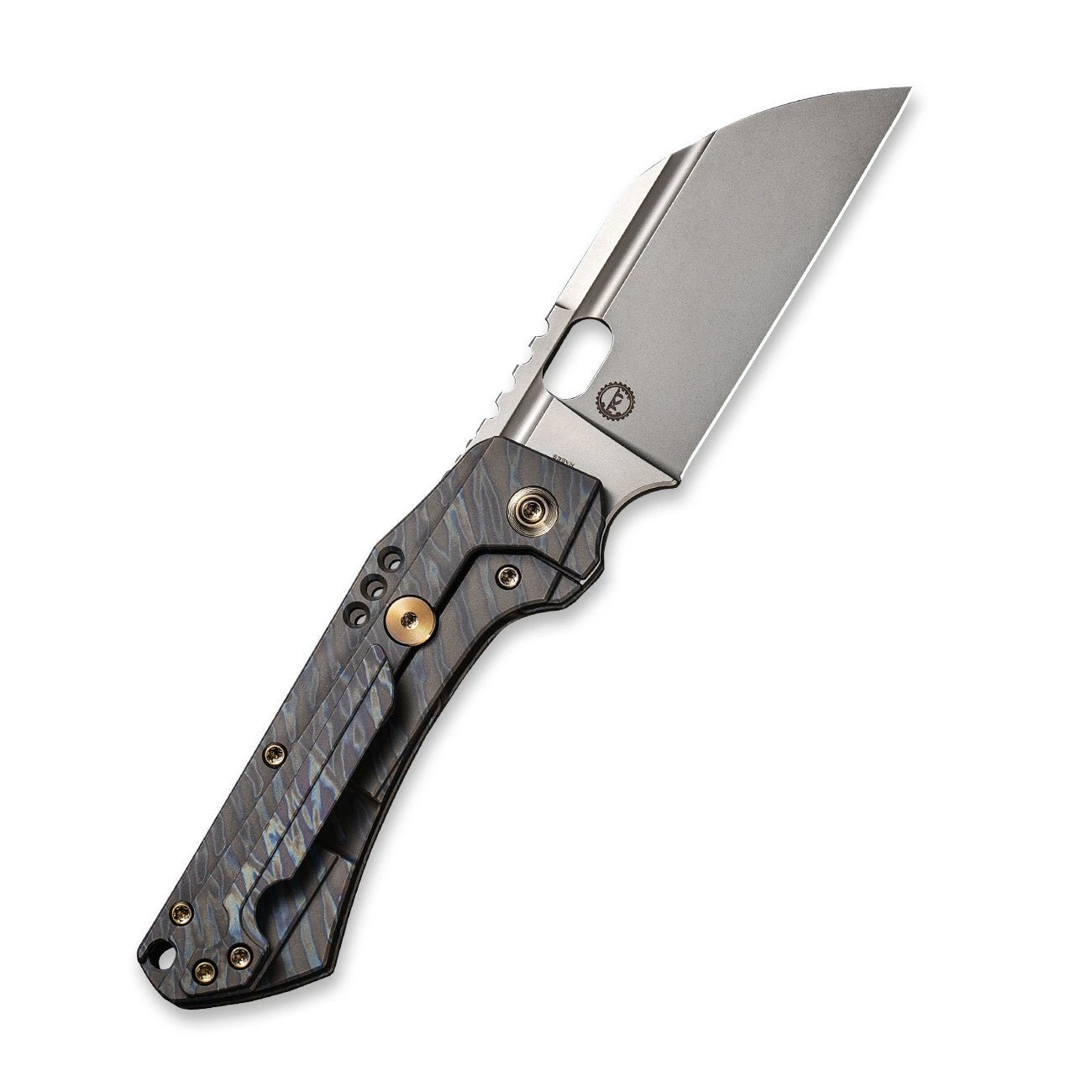 WEKNIFE Roxi 3 Front Flipper Knife Titanium Handle (3.14" CPM S35VN Blade) WE19072-3 4 WEKNIFE Roxi 3 Front Flipper Knife Titanium Handle (3.14" CPM S35VN Blade) WE19072-3 - Image 2