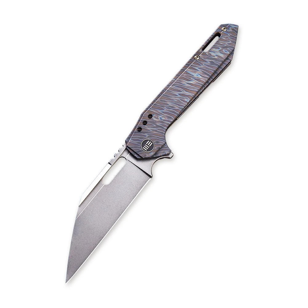WEKNIFE Roxi 4 Flipper Knife Titanium Handle (3.98" CPM S35VN Blade) 916A 4 WEKNIFE Roxi 4 Flipper Knife Titanium Handle (3.98" CPM S35VN Blade) 916A - Image 2