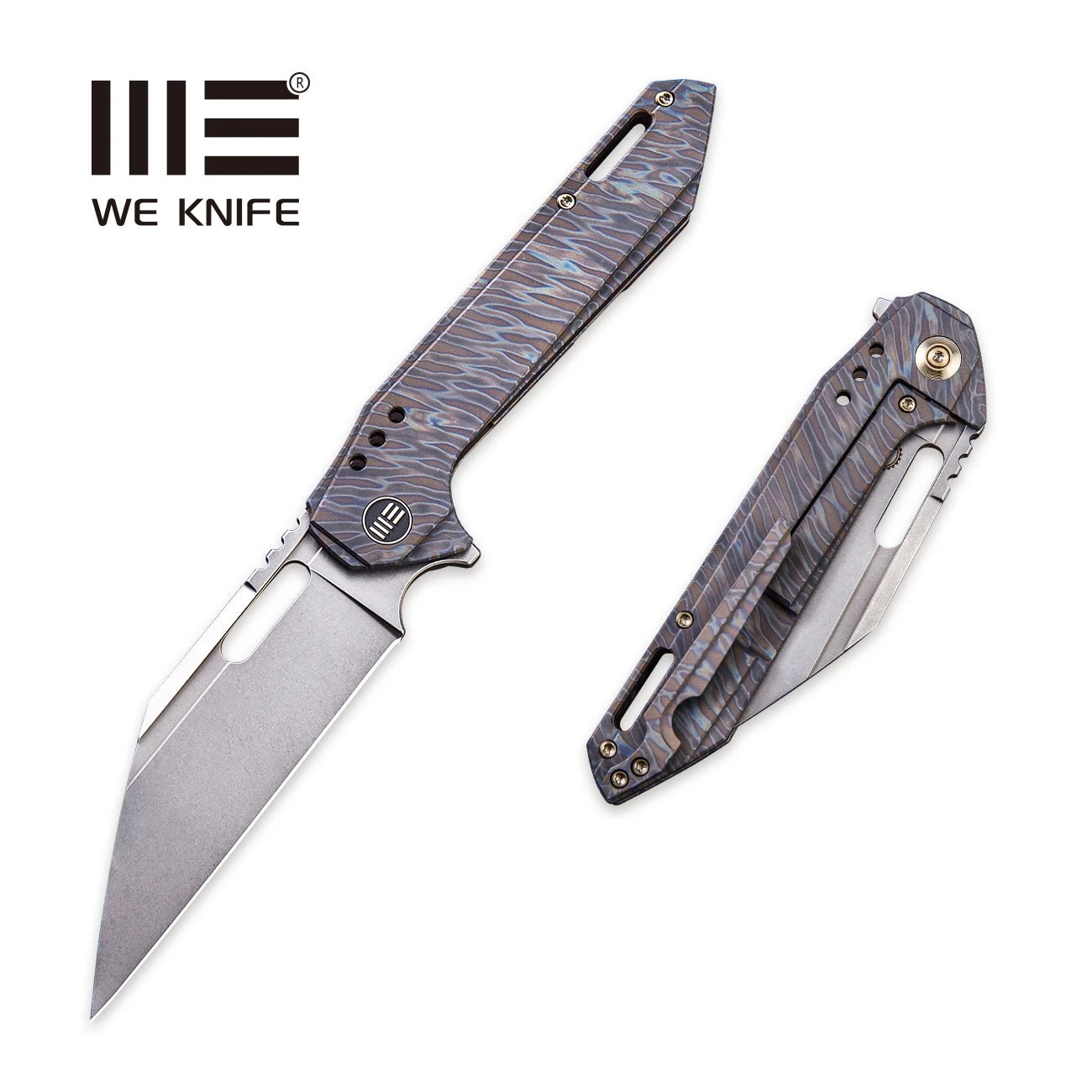 WEKNIFE Roxi 4 Flipper Knife Titanium Handle (3.98" CPM S35VN Blade) 916A 3 WEKNIFE Roxi 4 Flipper Knife Titanium Handle (3.98" CPM S35VN Blade) 916A