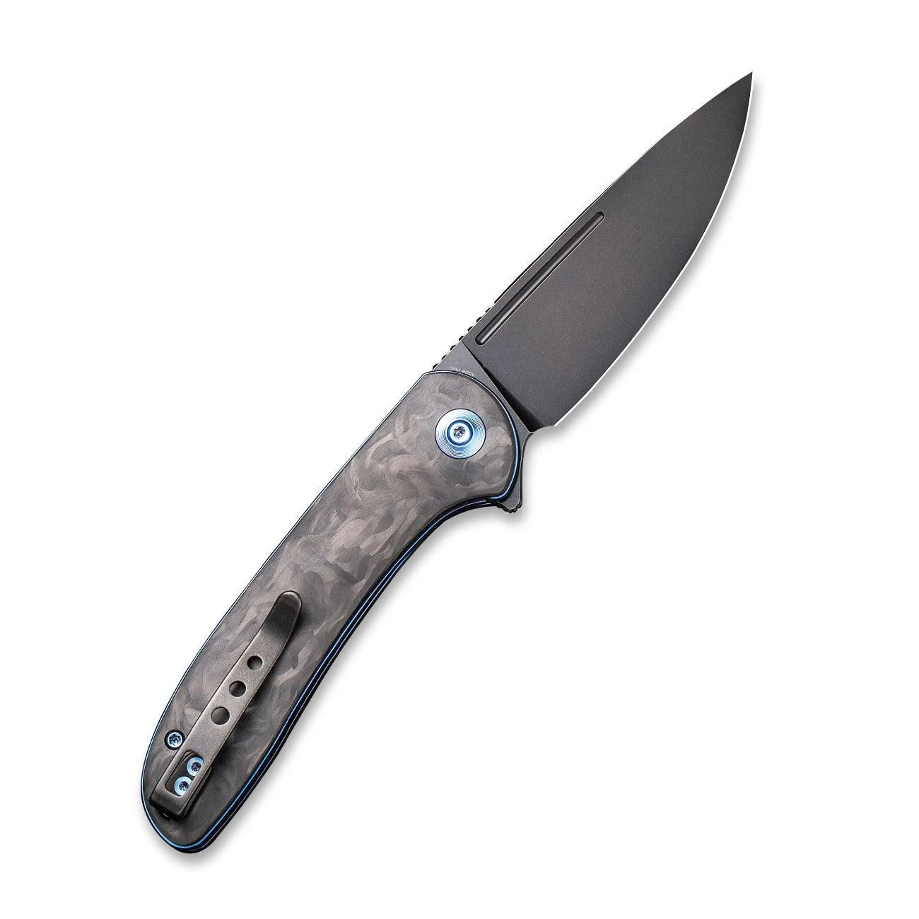 WEKNIFE Saakshi Flipper Knife Carbon Fiber Handle (3.30" CPM 20CV Blade) WE20020C-2 4 WEKNIFE Saakshi Flipper Knife Carbon Fiber Handle (3.30" CPM 20CV Blade) WE20020C-2 - Image 2