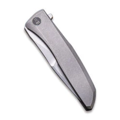 WEKNIFE Scoppio Flipper Knife Titanium Handle (3.63" CPM 20CV Blade) 923B -We Knife weknife scoppio flipper knife titanium handle 363 cpm 20cv blade 923b 931177