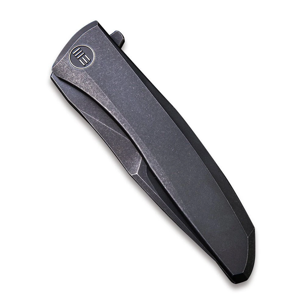 WEKNIFE Scoppio Flipper Knife Titanium Handle (3.63" CPM 20CV Blade) 923D 7 WEKNIFE Scoppio Flipper Knife Titanium Handle (3.63" CPM 20CV Blade) 923D - Image 5