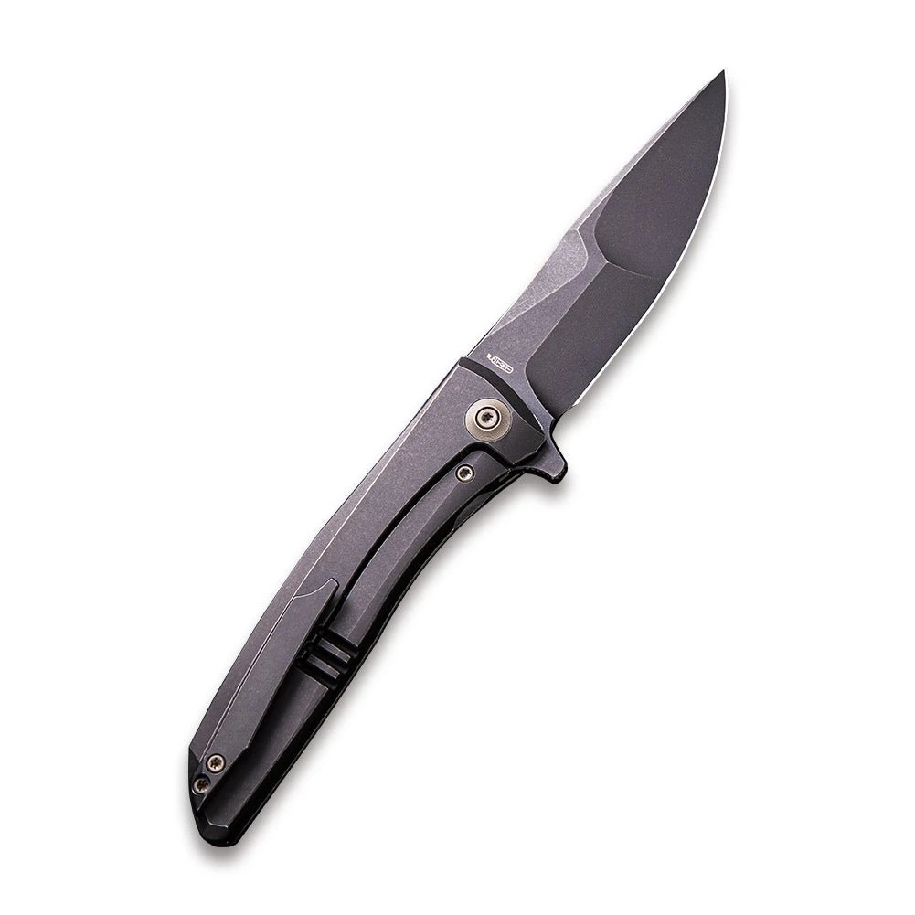 WEKNIFE Scoppio Flipper Knife Titanium Handle (3.63" CPM 20CV Blade) 923D 4 WEKNIFE Scoppio Flipper Knife Titanium Handle (3.63" CPM 20CV Blade) 923D - Image 2