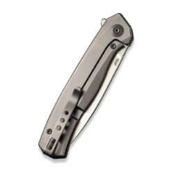 WEKNIFE Seer Flipper Knife Titanium Handle (3.48" CPM 20CV Blade) WE20015-3 -We Knife weknife seer flipper knife titanium handle 348 cpm 20cv blade we20015 3 155856