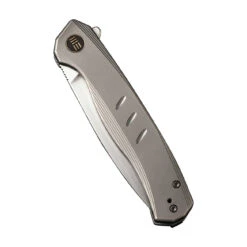 WEKNIFE Seer Flipper Knife Titanium Handle (3.48" CPM 20CV Blade) WE20015-3 -We Knife weknife seer flipper knife titanium handle 348 cpm 20cv blade we20015 3 276700