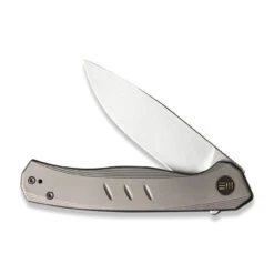 WEKNIFE Seer Flipper Knife Titanium Handle (3.48" CPM 20CV Blade) WE20015-3 -We Knife weknife seer flipper knife titanium handle 348 cpm 20cv blade we20015 3 820904